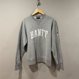 Roots Super Comfy Banff, Alberta Crew Neck Sweater